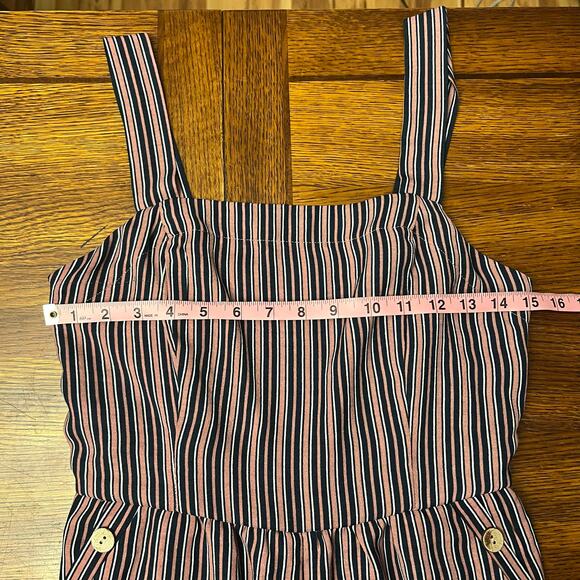 Xhilaration Striped Wide-Leg Jumpsuit Small - Cute & Comfy! - Picture 9 of 16